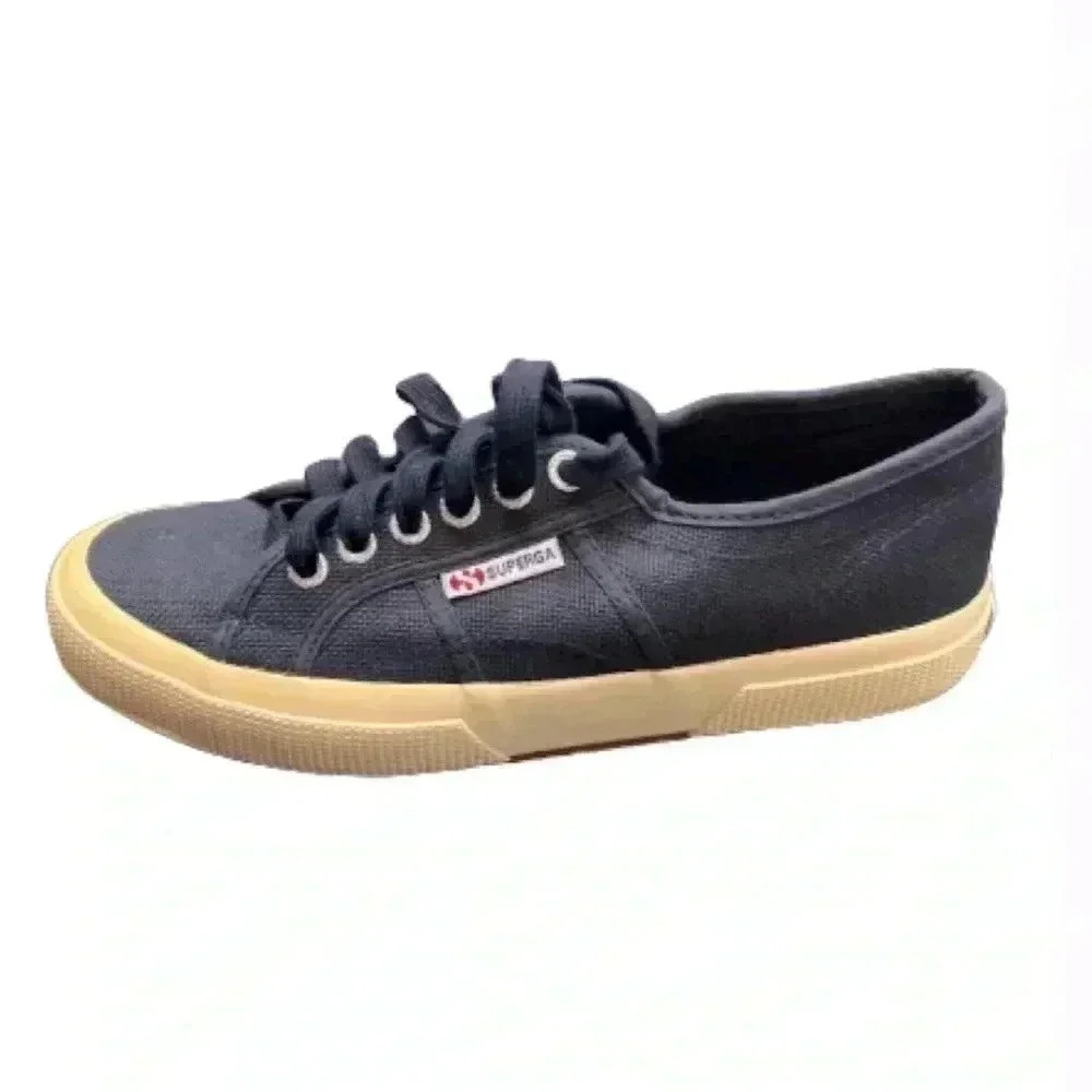 Superga Festival ReadyNavy Blue Cotu Canvas Sneakers Size 8